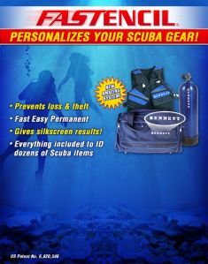  Rapid ID System for ALL  Scuba Gear