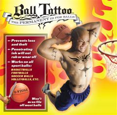 Ball Tattoo: The permanent ID for balls.